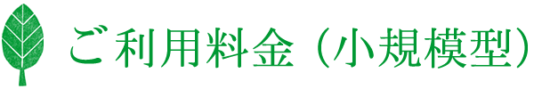 デイサービス（通常型）ご利用料金